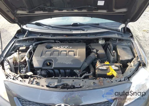 2010 Toyota Corolla Le z USA, uszkodzony, nr VIN 2T1BU4EE4AC402166